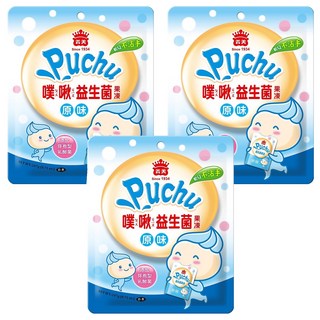 義美 噗啾益生菌果凍 原味, 247g, 3袋