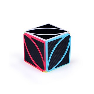 奇藝魔方格 楓葉 (碳纖維) 魔術方塊 異形益智玩具, 1入