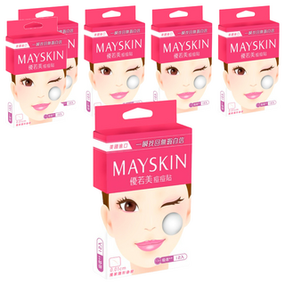 MAYSKIN 優若美 吸收型 痘痘貼 1.5cm, 12入, 6組
