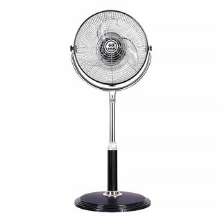 中央牌 DC節能開關型內旋式循環立扇 14吋 貴族黑, KDS-142SR