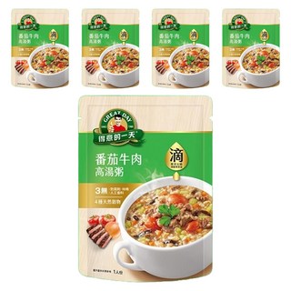 得意的一天 滴雞精高湯粥, 番茄牛肉口味, 320g, 5包