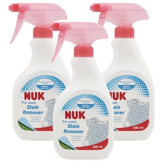 NUK 嬰兒衣物去漬劑, 500ml, 3瓶