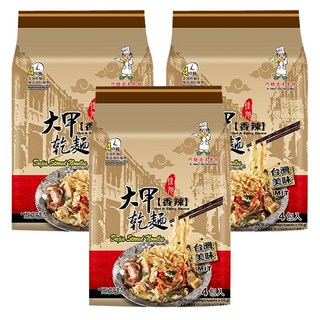 大甲佳旭 大甲乾麵 香辣 全素 116g, 12包