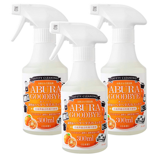 Arnest Good Bye 廚房油垢清潔劑 日本製造 溫和安心素材 去除水垢油汙, 300ml, 350g, 3瓶