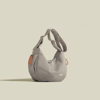 ViVEMO Niki天然大容量肩背包斜背包 10709, 灰色
