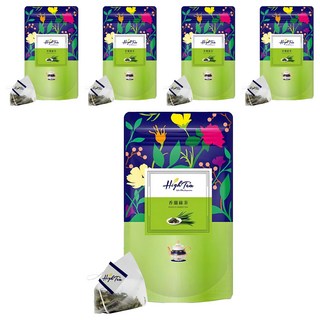 High Tea 伂橙 香蘭綠茶 12包 三角立體茶包, 1.5g, 5袋