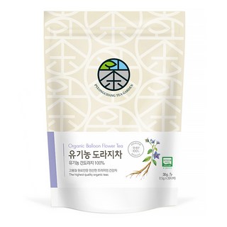 평창다원 유기농 도라지차 생분해 티백, 1.5g, 20개입, 1개