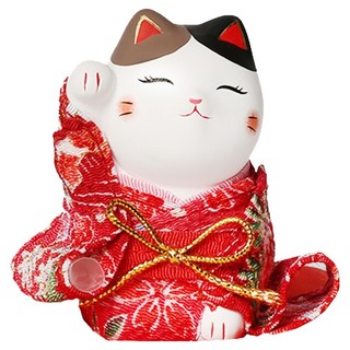 PERFECT理想 日本著物招福貓 招財納福 日式風格擺飾, 祿來