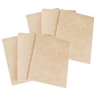 AXIS 艾克思 家俱消音防刮毛氈腳墊 3個入 可自行裁剪, 2組