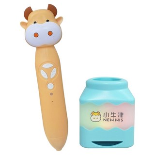 NEW WIS 小牛津 奶茶牛點讀筆, 64G 點讀筆, 鉑金典藏版
