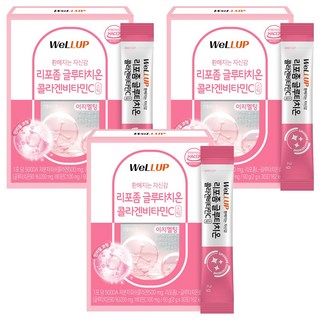 웰업 리포좀 글루타치온 콜라겐비타민C, 30회분, 3개