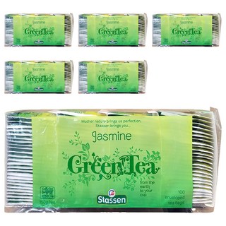 Stassen 司迪生 茉莉綠茶, 1.5g, 100包, 6袋