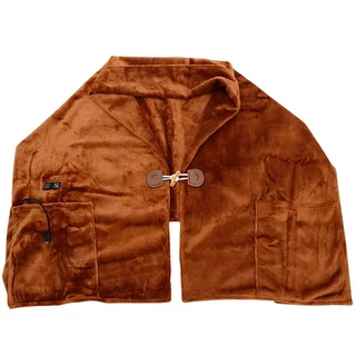 wonder 旺德電通 可機洗/可水洗 USB 發熱保暖披肩/電熱毯 WH-W29BU 600g, 160 x 70 x 0.6cm