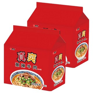 維力 真爽 蔥辣牛肉風味麵 75g, 10包