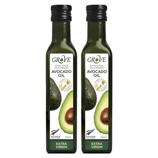 GROVE 克羅福 紐西蘭冷壓初榨酪梨油 原味, 250ml, 2瓶