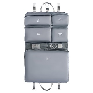 小麥購物 七合一收納袋 C606 227g, 1個, 質感灰