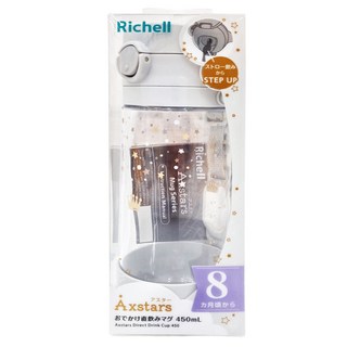 Richell 利其爾 幻夢星空直飲水杯, 450ml, 1個