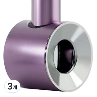 JK 健康頭皮按摩用氣墊髮梳, 玫瑰金, 3個