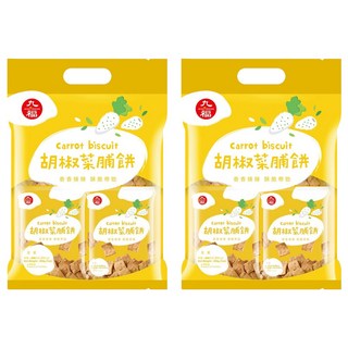 九福 胡椒菜脯餅, 香香辣辣 酥脆帶勁, 200g, 2袋