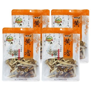 旺來旺 黃耆紅棗片, 100g, 4包