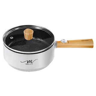 MOLIJIA 魔力家 M18 雙層防燙麥飯石不沾烹飪鍋 1.6L大容量 煎煮炒炸多樣料理, BY011018