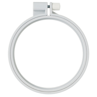 Clover 可樂牌 彩色刺繡框 10cm 灰色, 1個