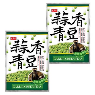盛香珍 蒜香青豆, 240g, 2袋