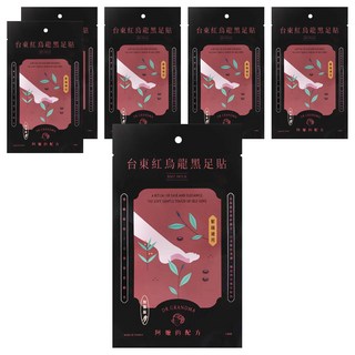 DR.GRANDMA 阿嬤的配方 台東紅烏龍黑足貼, 2片, 6包