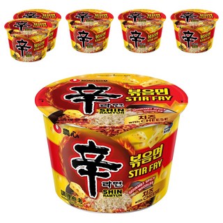 NONGSHIM 農心 辛炒麵 起司風味 105g, 6入