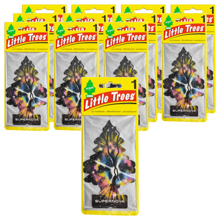 Little Trees 小樹香片 銀河之星 Set 4片, 時尚可愛設計, 安全可靠, 持久自然香味, 適用於車內/家庭/辦公室, 7g, 12片