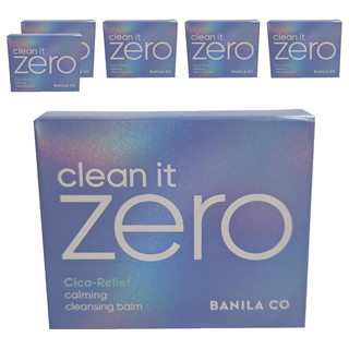 BANILA CO 芭妮蘭 台灣公司貨 ZERO 零感肌瞬淨卸妝霜 積雪草舒敏, 100ml, 6件