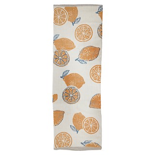 舒柔棉 純棉5層紗浴巾 大尺寸(140x70cm) 橘子檸檬 柔軟吸水 親膚透氣, 1條