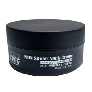 EVEG NMN Spider Neck Cream 黑繃帶緊頸拉絲霜, 100ml, 抗皺霜, 1罐