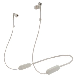 audio-technica 鐵三角 重低音藍牙耳機 原廠保固, CKS330XBT, 米色