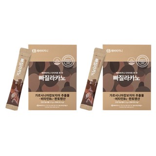 EVER BIKINI Ppagillacano藤黃果萃取咖啡沖泡粉, 92.4g, 2盒