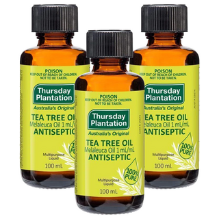 Thursday Plantation 星期四農莊 茶樹精油100%, 100ml, 3瓶