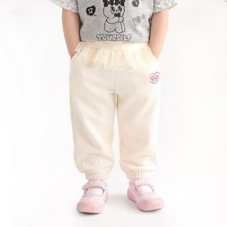 Esther Bunny 艾絲樂小兔 可愛愛心荷葉邊束口褲