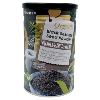 Vilson 米森有機純黑芝麻粉, 350g, 1罐