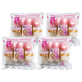 義士 慶祝 雙色麻糬, 八個入 240g, 4包