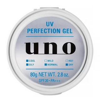 uno 台灣公司貨 完效男人抗UV醒膚凍, 80g, 1件
