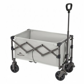 Naturehike 挪客 輕盈折疊手推車 70L, 1個, 煙灰色