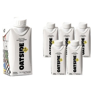 OATSIDE 歐特賽 職人燕麥植物奶, 200ml, 6瓶