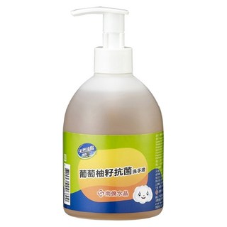 南僑水晶 抗菌洗手液 葡萄柚籽, 320g, 1瓶