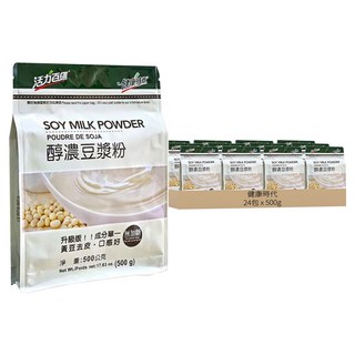 健康時代 醇濃豆漿粉, 500g, 24包