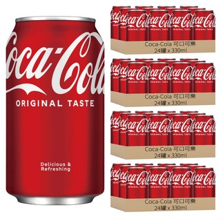 Coca-Cola 可口可樂 汽水, 330ml, 96罐