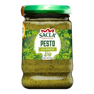 SACLA 香蒜蘿勒青醬, 190g, 1個