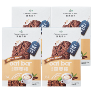 GRANOLA HOUSE 宴麥森林 燕麥棒 伯爵奶茶 6個 Set, 192g, 4盒