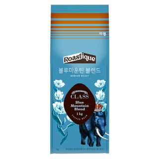 쟈뎅 클래스 블루마운틴 블렌드 원두커피, 분쇄, 1kg, 1개