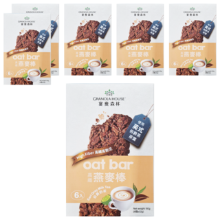 GRANOLA HOUSE 宴麥森林 燕麥棒 伯爵奶茶, 192g, 6盒