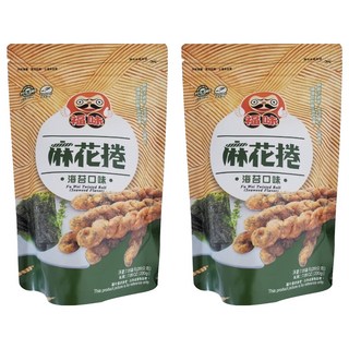 福味麻花捲 海苔, 200g, 2包